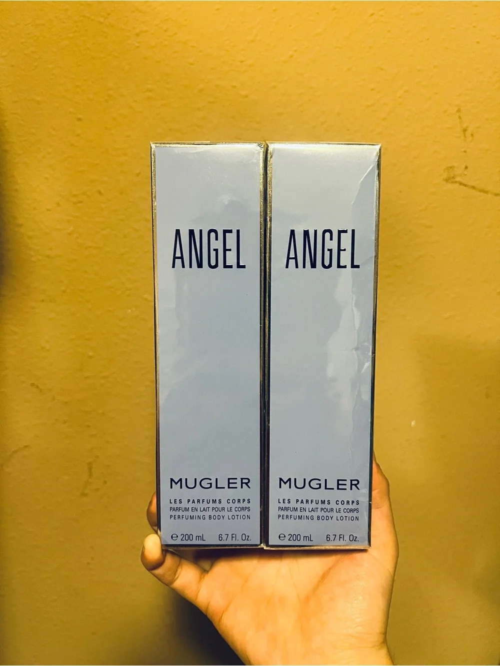 2X SEALED Mugler Angel Perfuming Body Lotion 200ml/6.7oz